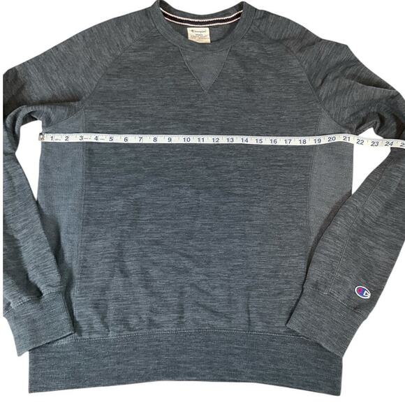 Vintage Champion Authentic Athletic Apparel Crewneck Sweatshirt Size Medium Gray - Picture 4 of 8